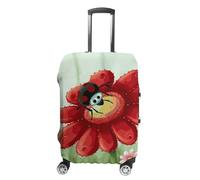 BTCOWZRV Housse de bagage à motif de coccinelle - Housse de protection lavable anti-rayures - Anti-saleté - Pour voyage - Convient aux coffres de 45,7 à 81,3 cm, Style :, M