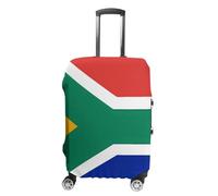 BTCOWZRV Housse de bagage avec drapeau de l'Afrique du Sud - Housse de protection lavable anti-rayures - Housse de bagage anti-saleté pour voyage - Convient aux coffres de 45,7 à 81,3 cm, Style :, S