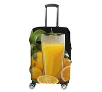 BTCOWZRV Housse de bagage de voyage étanche à la poussière pour valise, housse de bagage épaisse élastique lavable pour bagages de 48,3 à 81,3 cm, blanc, S