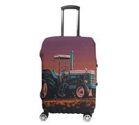 BTCOWZRV Housse de bagage esthétique, housse de valise de tracteur, lavable, protection anti-rayures, housse de bagage anti-saleté, pour voyage convient aux coffres de 45,7 à 81,3 cm, Style :, L