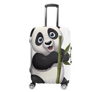 BTCOWZRV Housse de bagage motif panda coquin, housse de protection lavable, anti-rayures, housse de bagage anti-saleté, pour voyage convient aux coffres de 45,7 à 81,3 cm, Style :, S