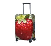 BTCOWZRV Housse de protection élastique lavable pour valises de 45,7 à 81,3 cm, housse de bagage portable, anti-poussière et anti-rayures, Noir , x-large