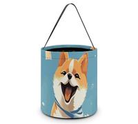 BTCOWZRV Sac à bonbons mignon Shiba Inu - Seau à bonbons d'Halloween pour enfants - Style - Taille unique, Style :, Taille unique