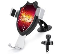 BTCOWZRV Support de téléphone de voiture pour tableau de bord et grille d'aération, support de téléphone antidérapant pour un usage quotidien pour iPhone 17 Pro Max 16/15/14/13/12/Samsung