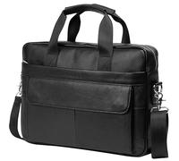 BTDAO Mallette en cuir pour ordinateur portable de 15 pouces, sac à bandoulière pour travail, voyage, pour homme, père, mari
