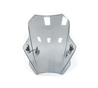 BTDLE Déflecteur de Pare-Brise pour BMW C400GT C400X C400 GT X Pie Soporte, Coupe-Vent Visière Saute Vent Moto Insonorisant Moto Accessoires,A/Gray