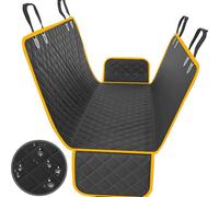 BTDLE Housses de Siège de Voiture pour Chien pour Mercedes-Benz GLA SUV (H247) 2020-2025, Contre Les Rayures Couverture de Protection Banquette Arriere,A/Orange