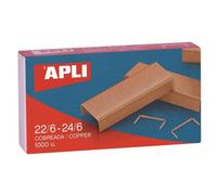 Bte Agrafes Cuivre 22/6 - 24/6 1000u