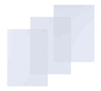 Bte De 100 Plats De Couverture Pour Reliure A3 Pvc 0,30 Mm Transparent