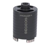 BTEC Fraise diamant 68 mm, emmanchement M16, longueur utile 80 mm | Maçonnerie grès calcaire brique poroton plâtre perçage précis segments diamant durables longue durée de vie