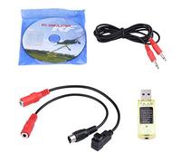 BTER 22 en 1 avec câbles USB Simulator, Stable Performance RC Simulator, pour la Plupart des télécommandes