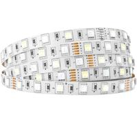 BTF-LIGHTING 5050 RGBW RGB+Blanc Froid(6000K-7000K) 150RGB+150White LED 5m 60LEDs/m Ruban LED multicolore Lumières IP30 PCB blanc non étanche DC12V pour la décoration de la maison de cuisine