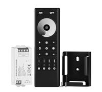 BTF-LIGHTING 5050SMD FCOB COB DIM RF Télécommande RC01RFB&C01RF Kit de contrôleur 4 Zones RF 2,4 GHz Télécommande sans Fil pour Bandes LED 2 Broches monochromes (+ -) DC5V DC12V DC24V