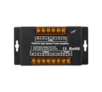 BTF-LIGHTING Bande LED CCT RGB RGBW RGBCCT Amplificateur de signal haute vitesse à 5 canaux Fonctionne DC12V/DC24V Max 10A ruban LED COB 5050SMD Convient pour les projets LED à longue distance