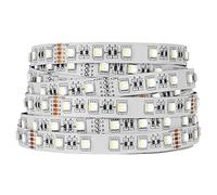 BTF-LIGHTING Bande LED RGBW 4 en 1 5050 5M 16.4ft 60LEDs/m RGB + Blanc Froid 6000K-7000K DC24V IP30 PCB Blanc pour Rétroéclairage TV, Cuisine, Chambre Décoration(Contrôleur et Alimentation Non Inclus)