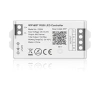 BTF-LIGHTING C03W RGB PWM SMD FCOB (+ R G B) 4PIN Ruban LED 2.4GHz Tuya WiFi Group Controller Alexa Google Home Smartphone APP Control Compatible avec WR01RF RC03RFB RC04RFB RC05RFB RGB Remote