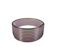 BTF-LIGHTING Câble d'extension électrique RGBW de 10 m, 5 broches, 20 AWG, connexion de fil de lumière, ligne de cordon à 5 conducteurs pour bande LED FCOB COB 5050 SMD RGBW à changement de couleur