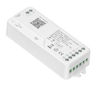 BTF-LIGHTING Contrôleur LED 2.4G WiFi SPI RGBW DR04W Supporte la Télécommande RF Contrôle APP Tuya/Smart Life Contrôle Vocal Tiers pour SMD FCOB SK6812 WS2814 etc. Bandes LED RGBW