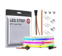 BTF-LIGHTING FCOB COB Ruabn LED WS2811 IC RGB 3M 630LEDs/m IP30 24V 10mm