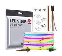 BTF-LIGHTING FCOB COB Ruabn LED WS2811 IC RGB 5M 630LEDs/m IP30 24V 10mm
