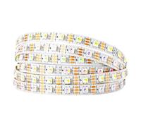 BTF-LIGHTING RGBW RGBCW White SK6812 (Similar WS2812B) 16.4ft 5m 60leds/pixels/m Individually Addressable Flexible 4 color in 1 LED Dream Color LED Strip Non-waterproof DC5V
