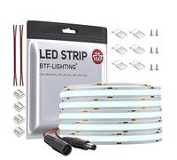 BTF-LIGHTING Ruban LED 24V FCOB COB 10M 528LED/m 6000K 10mm IP30