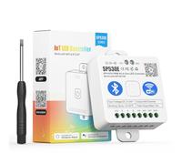 BTF-LIGHTING SP530E Contrôleur LED 12 en 1 avec WiFi et Bluetooth, 2,4 GHz | pour bandes LED WS2812B SK6812 WS2811 FCOB COB, CCT RGB RGBW RGBCCT contrôlables via Alexa Google Assistant APP contrôle