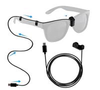 BTFO 1,5m Câble de Chargement USB-C pour Meta Wayfarer Lunettes Connectées RW4008/RW4006, Compatible avec les Batteries Externes Chargeurs Muraux et Téléphones