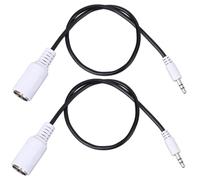 BTFO 2pcs Adaptateur MIDI Type-A vers Jack 3,5mm, 35,5cm Câble Dérivable MIDI Femelle vers Jack TRS 3,5mm Mâle Convertisseur Audio pour Claviers Synthétiseurs Stations Travail Audionumériques