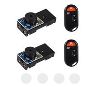 BTFO 2pcs Appareils de Farces et Attrapes Cricket Cachés, Appareil Farces et Attrapes de Cricket Noir avec Télécommande pour Adultes Bureau Maison Voiture et Fêtes