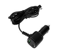BTFO 3,5m Câble Alimentation Dashcam Voiture, Charge Rapide 12-24V 3,5A
