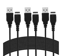 BTFO 3pcs Câbles de Charge pour Game Boy Advance SP, 120 cm Câble de Charge USB Câble d'Alimentation Remplacement Compatible avec le Chargeur Game Boy Advance SP