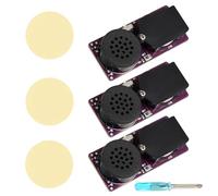 BTFO 3pcs Farceur Sonore Caché, Appareil Sons Amusants avec 16 Effets Sonores Dont Bêlement Chèvre et Criquet pour Adultes et Enfants Maison École Fêtes (Violet)