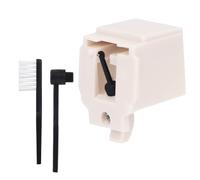 BTFO 3pcs Haute Précision Stylet Tourne Disque, Aiguille Tourne Disque Tourne-Disques avec Brosses de Nettoyage Compatible avec les Audio-Technica AT-LP60X AT-LP60XBT ATN91 & Weton