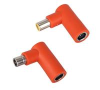 BTFO Adaptateurs DC8020 Femelle Vers DC7909 Mâle et DC7909 Femelle Vers DC8020 Mâle, Connecteur e Panneau Solaire à Angle Droit à 90 Degrés Compatible avec Jackery