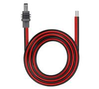 BTFO DC5521 Câble d'alimentation CC pour Starlink Mini, 14AWG 5,5x2,1mm Fiche Mâle à Fils Dénudés Pigtails 1m Prolongateur pour Accessoires Starlink Mini Remplacement DIY