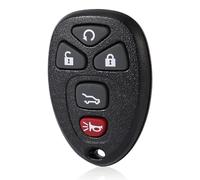 BTFO Télécommande de Démarrage sans Clé, 5 Boutons Rechange Compatible avec Les Modèles Impala Limited, Monte Carlo (2006-2013), Lucerne (2006-2011) et DTS (2006-2011)