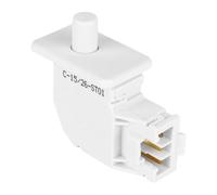 BTFO WE04X28977 Interrupteur de porte de sèche-linge pour GE Hotpoint GTD42GASJ0WW GTD84ECPN0DG HTX24GASK1WS HTX21GASK1WW, remplace WE10X23879 4931170 AP6889035 PS12722948 AP1272 2948 (Blanc)