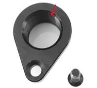 BTFWM 2 pièces de vélo Mech Dropout, for Bmc #58#301092 Teammachine disque route machine Urs quatre un engrenage dérailleur arrière Rd cintre Cintre de dérailleur arrière de vélo(BLACK 2PC LOCK NUT)