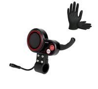 BTFWM Accélérateur à Pouce QS-S4 6 Broches avec écran LCD 48 V-60 V, for pièces de Scooter électrique Zero, 8 9 10 8X 10X Écran d'affichage pour Trottinette électrique