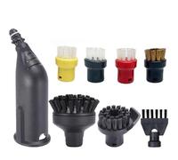 BTFWM Accessoires de brosse de nettoyage for nettoyeur vapeur SC2 SC3 SC4 SC5 SC7 Brosses d'arrosage rondes Tête d'extension de buse Accessoires pour nettoyeurs vapeur(HXL2224)