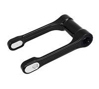 BTFWM Accessoires de moto, amortisseur arrière, levier d'abaissement, bras Suspension, maillons montants inférieurs CRF300L CRF 300 L CRF300 Biellette d'abaissement de moto(Black Rising)