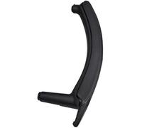 BTFWM Accoudoir de voiture Beige noir, poignée porte intérieure gauche droite, panneau intérieur, revêtement d'habillage, for BMW, E70 E71 X5 X6 Poignée de porte intérieure de voiture(Black-Left)