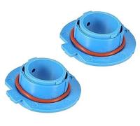 BTFWM Adaptateur de phare LED H7, support douilles d'ampoule, for voiture bleu, 2 pièces Support de phare