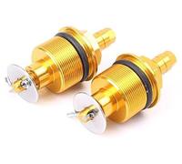 BTFWM Amortisseur Avant de Moto 33 mm, boulons de Fourche, Capuchon de Protection à vis, ajusteurs, for modèle CBF125 CNC Gold Housses de Fourche