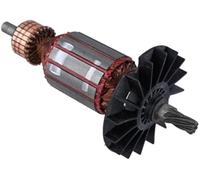 BTFWM Ancre de moteur, rotor de remplacement, métal, longueur 137 mm, for perforateur électrique GBH2-28 DFV Pièces détachées pour rotor