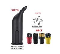 BTFWM Aspirateur à vapeur SC2 SC3 SC7 CTK10 Buse puissante Tête de brosse de nettoyage Miroir Outil de brosse Pièces de rechange Accessoires Accessoires pour nettoyeurs vapeur(Multi)