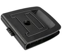 BTFWM Bouton de Verrouillage poignée Tapis Sol Couverture Queue Bagage Coffre arrière Voiture, pour BMW, pour X5, pour X6 E70 E71 E72 F15 F16 5Gt F07 Sangle de Tapis de Coffre(Black Model B)
