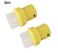 BTFWM Brosse de nettoyage en fil de laiton et nylon for buses de nettoyeur à vapeur SC1 SC2 CTK10 SC3 SC4 SC5 Accessoires pour nettoyeurs vapeur(Yellow)
