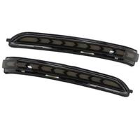 BTFWM Clignotant dynamique à LED for rétroviseur latéral, for Kia K3, Forte, Cerato 2019 2020 2021 (transparent) Clignotant de rétroviseur latéral(BLACK Smoke)